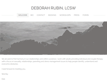 Tablet Screenshot of debrubin.com